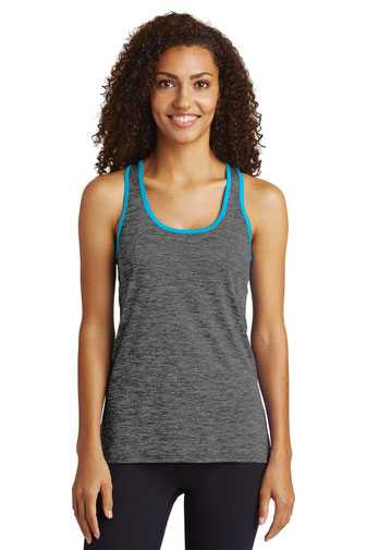 Sport-Tek® Tank Top - Ladies PosiCharge® Electric Heather Racerback Tank LST396