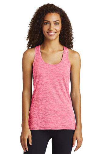 Sport-Tek® Tank Top - Ladies PosiCharge® Electric Heather Racerback Tank LST396