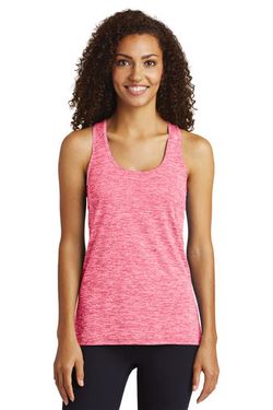 Sport-Tek® Tank Top - Ladies PosiCharge® Electric Heather Racerback Tank LST396 Sport-Tek® Tank Top - Ladies PosiCharge® Electric Heather Racerback Tank LST396
