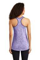Sport-Tek® Tank Top - Ladies PosiCharge® Electric Heather Racerback Tank LST396