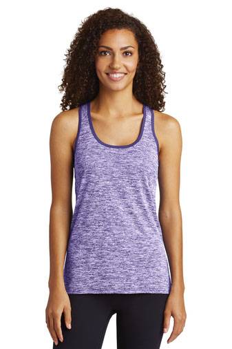 Sport-Tek® Tank Top - Ladies PosiCharge® Electric Heather Racerback Tank LST396