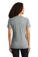 Sport-Tek  ®  Ladies PosiCharge  ®  Tri-Blend Wicking Scoop Neck Raglan Tee. LST400