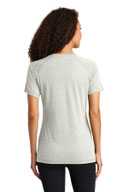 Sport-Tek  ®  Ladies PosiCharge  ®  Tri-Blend Wicking Scoop Neck Raglan Tee. LST400