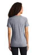 Sport-Tek  ®  Ladies PosiCharge  ®  Tri-Blend Wicking Scoop Neck Raglan Tee. LST400