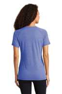 Sport-Tek  ®  Ladies PosiCharge  ®  Tri-Blend Wicking Scoop Neck Raglan Tee. LST400
