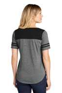 Sport-Tek  ®  Ladies PosiCharge  ®  Tri-Blend Wicking Fan Tee. LST403