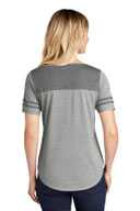 Sport-Tek  ®  Ladies PosiCharge  ®  Tri-Blend Wicking Fan Tee. LST403