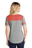 Sport-Tek  ®  Ladies PosiCharge  ®  Tri-Blend Wicking Fan Tee. LST403