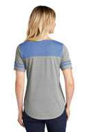 Sport-Tek  ®  Ladies PosiCharge  ®  Tri-Blend Wicking Fan Tee. LST403