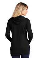 Sport-Tek  ®  Ladies PosiCharge  ®  Tri-Blend Wicking Long Sleeve Hoodie LST406