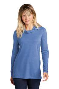 Sport-Tek  ®  Ladies PosiCharge  ®  Tri-Blend Wicking Long Sleeve Hoodie LST406