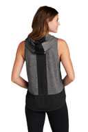 Sport-Tek  ®  Ladies PosiCharge  ®  Tri-Blend Wicking Draft Hoodie Tank. LST410