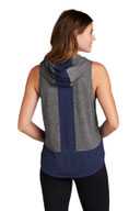 Sport-Tek  ®  Ladies PosiCharge  ®  Tri-Blend Wicking Draft Hoodie Tank. LST410