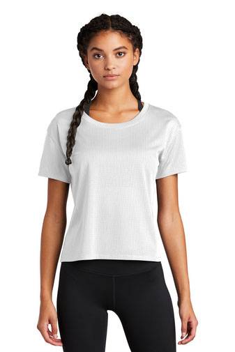 Sport-Tek  ®  Ladies PosiCharge  ®  Draft Crop Tee. LST411