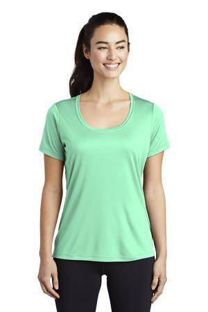 Sport-Tek  ®  Ladies Posi-UV ™  Pro Scoop Neck Tee. LST420