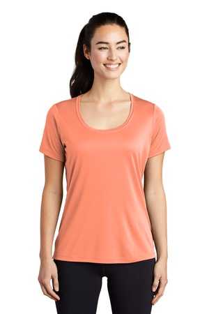 Sport-Tek  ®  Ladies Posi-UV ™  Pro Scoop Neck Tee. LST420