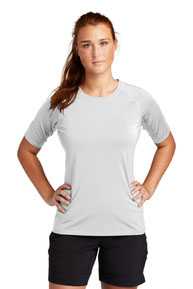 Sport-Tek  ®  Ladies Rashguard Tee. LST470