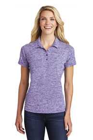 Sport-Tek  ®  Ladies PosiCharge  ®  Electric Heather Polo. LST590