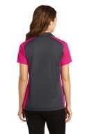 Sport-Tek ®  Ladies Colorblock Micropique Sport-Wick ®  Polo. LST652