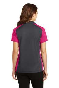 Sport-Tek ®  Ladies Colorblock Micropique Sport-Wick ®  Polo. LST652