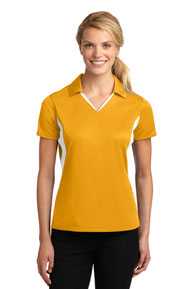 Sport-Tek ®  Ladies Side Blocked Micropique Sport-Wick ®  Polo. LST655