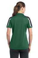 Sport-Tek ®  Ladies Tricolor Shoulder Micropique Sport-Wick ®  Polo. LST658