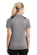 Sport-Tek ®  Ladies Heather Colorblock Contender ™  Polo. LST665