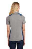 Sport-Tek ®  Ladies Heather Colorblock Contender ™  Polo. LST665