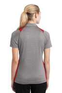 Sport-Tek ®  Ladies Heather Colorblock Contender ™  Polo. LST665