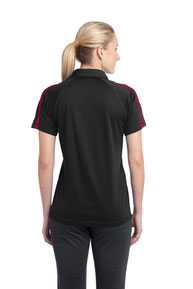 Sport-Tek ®  Ladies PosiCharge ®  Micro-Mesh Colorblock Polo. LST685