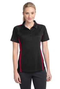 Sport-Tek ®  Ladies PosiCharge ®  Micro-Mesh Colorblock Polo. LST685