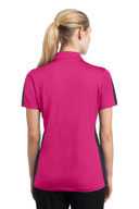 Sport-Tek® Polo - Ladies PosiCharge® Active Textured Colorblock Polo Shirt LST695