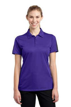 Sport-Tek® Polo - Ladies PosiCharge® Active Textured Colorblock Polo Shirt LST695 Sport-Tek® Polo - Ladies PosiCharge® Active Textured Colorblock Polo Shirt LST695