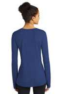 Sport-Tek  ®  Ladies Exchange 1.5 Long Sleeve Crew. LST710