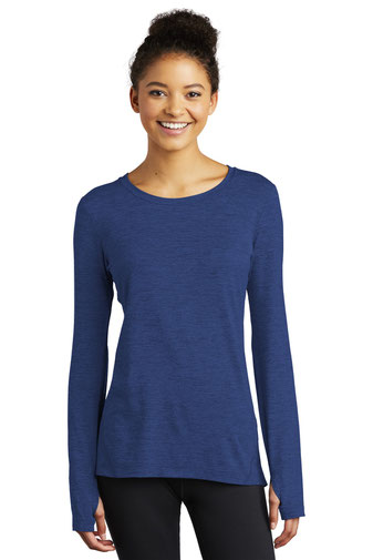 Sport-Tek  &#174;  Ladies Exchange 1.5 Long Sleeve Crew. LST710