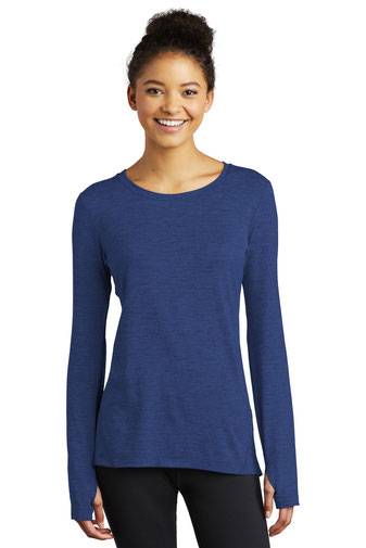 Sport-Tek  ®  Ladies Exchange 1.5 Long Sleeve Crew. LST710