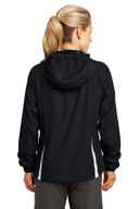 Sport-Tek ®  Ladies Colorblock Hooded Raglan Jacket. LST76