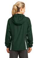 Sport-Tek ®  Ladies Colorblock Hooded Raglan Jacket. LST76