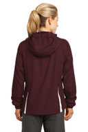 Sport-Tek ®  Ladies Colorblock Hooded Raglan Jacket. LST76