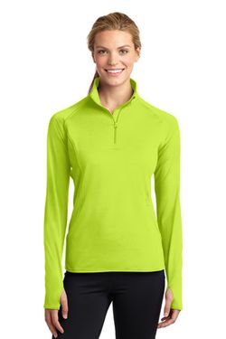 Sport-Tek ® Ladies Sport-Wick ® Stretch 1/2-Zip Pullover. LST850 Sport-Tek ® Ladies Sport-Wick ® Stretch 1/2-Zip Pullover. LST850
