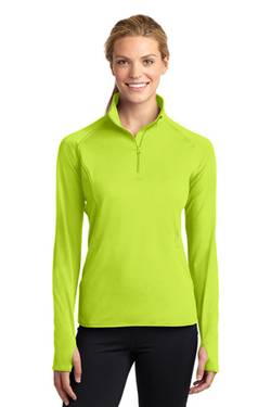Sport-Tek ® Ladies Sport-Wick ® Stretch 1/2-Zip Pullover. LST850 Sport-Tek ® Ladies Sport-Wick ® Stretch 1/2-Zip Pullover. LST850