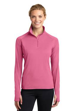 Sport-Tek ® Ladies Sport-Wick ® Stretch 1/2-Zip Pullover. LST850 Sport-Tek ® Ladies Sport-Wick ® Stretch 1/2-Zip Pullover. LST850
