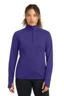 Sport-Tek ®  Ladies Sport-Wick ®  Stretch 1/2-Zip Pullover. LST850