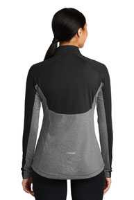 Sport-Tek ®  Ladies Sport-Wick ®  Stretch Contrast 1/2-Zip Pullover. LST854
