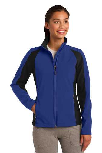 Sport-Tek &#174;  Ladies Colorblock Soft Shell Jacket. LST970