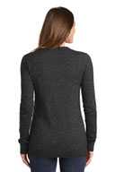 Port Authority Ladies Marled Cardigan Sweater. LSW415