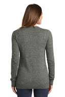 Port Authority Ladies Marled Cardigan Sweater. LSW415