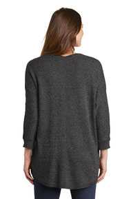 Port Authority Ladies Marled Cocoon Sweater. LSW416