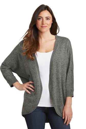 Port Authority Ladies Marled Cocoon Sweater. LSW416
