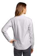 Port Authority Ladies SuperPro ™  Oxford Stripe Shirt. LW657
